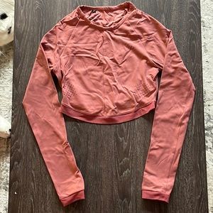 Whitney Simmons V1 long sleeve crop top